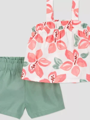 Carters 2pcs Floral Set