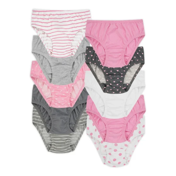 10Pack Toddler Briefs - Wonder Nation 4T-5T - Image 2