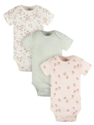 Gerber Onesies 3Pack - 0-3 Months