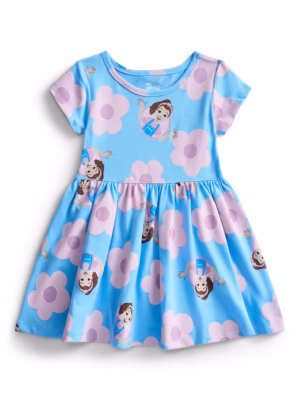 Ms. Rachel Toddler Girl Short Sleeve Dress